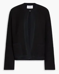 Ferragamo Cardigan aus Jacquard-Strick Blau