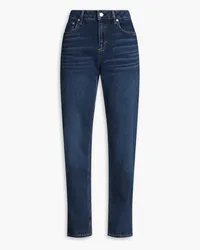 Rag & Bone Dre tief sitzende Boyfriend-Jeans inausgewaschener Optik Blau