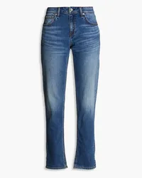 Rag & Bone Dre Boyfriend-Jeans mit schmalem Bein inausgewaschener Optik Blau