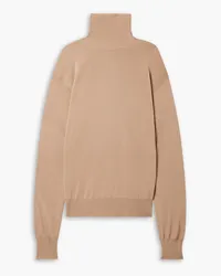 KHAITE Paco Rollkragenpullover aus Strick Neutral