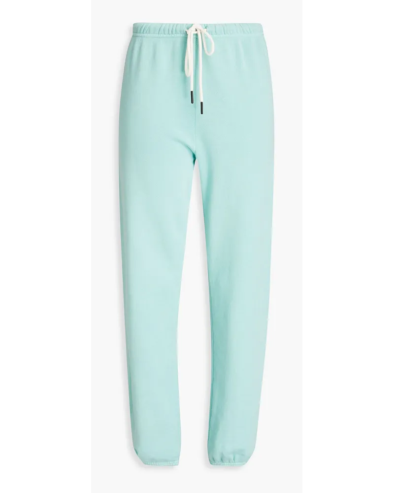 SPLITS59 Flore Track Pants aus Baumwollfrottee Blau