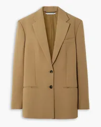 Stella McCartney Oversized-Blazer aus Wolle Braun