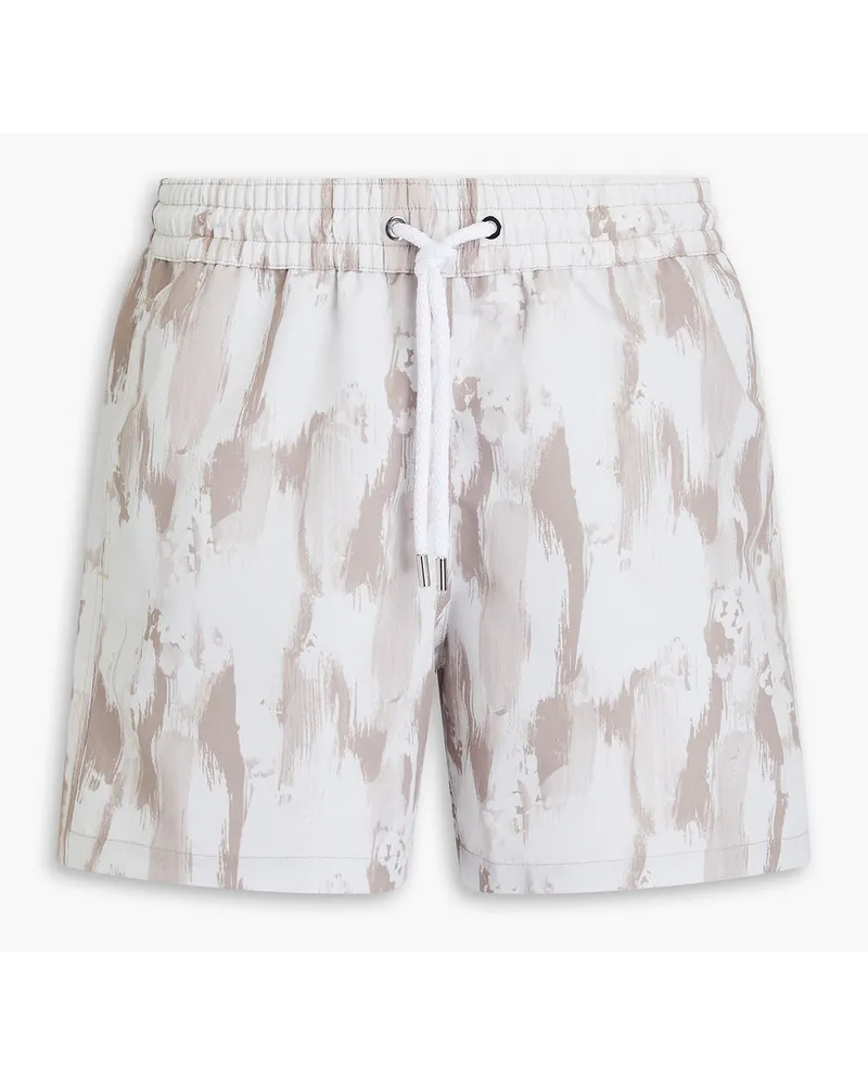 Frescobol Carioca Kurze Badeshorts mit Print Neutral