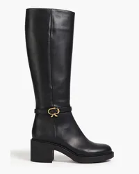 Gianvito Rossi Ribbon Dumont Stiefel aus Leder Schwarz