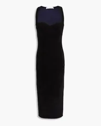 Philosophy Di Lorenzo Serafini Chenille midi dress Schwarz