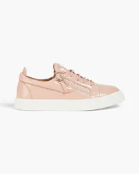 Giuseppe Zanotti Sneakers aus Lacklederimitat Pink