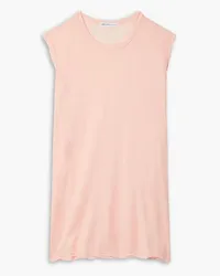 James Perse Tanktop aus Baumwollgaze Pink