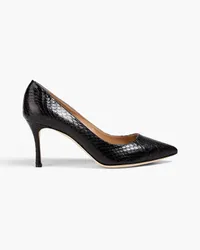 Sergio Rossi New Secret Pumps aus Elapheleder Schwarz