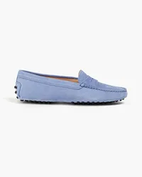 TOD'S Loafers aus Veloursleder Lila