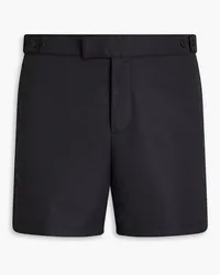 Frescobol Carioca mittellange Badeshorts Schwarz