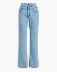 SLVRLAKE Brooklyn hoch sitzende Jeans mit geradem Bein Blau