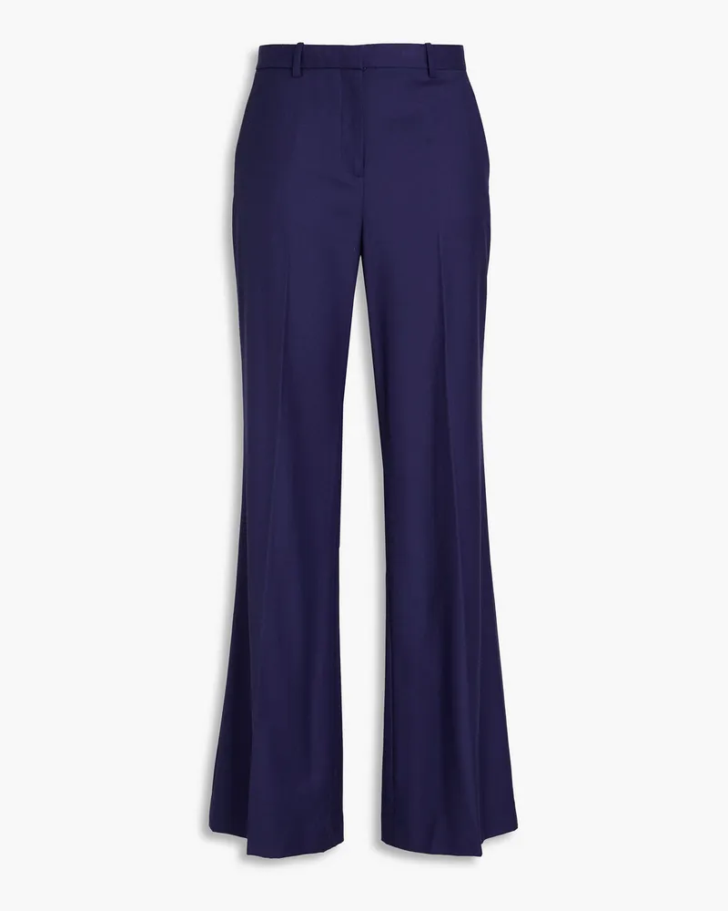 Theory Talbert wool-twill wide-leg pants Blau