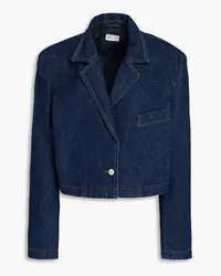 Magda Butrym Blazer aus Denim Blau