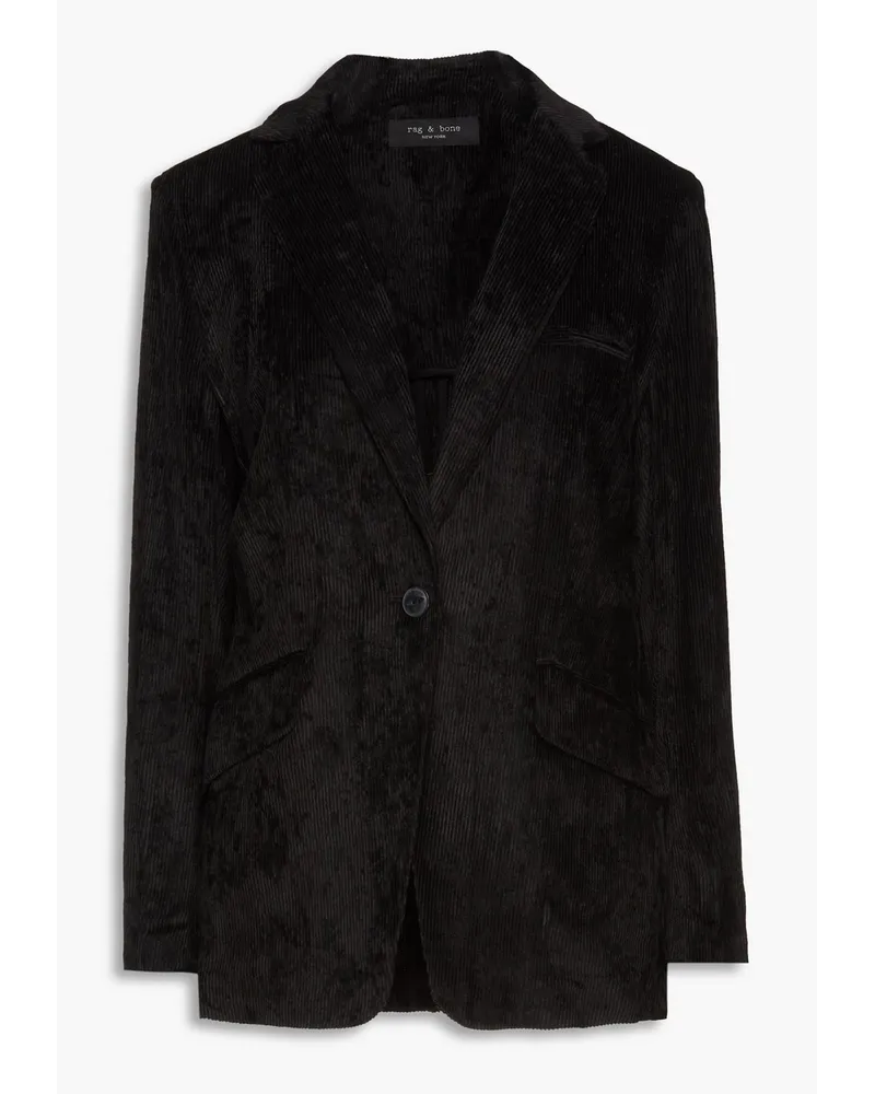 Rag & Bone Blazer aus Samt Schwarz