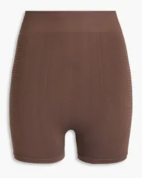 Rick Owens Shorts aus Stretch-Piqué Braun