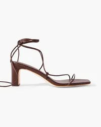 Loeffler Randall NET SUSTAIN Cosette Sandalen aus Leder Braun