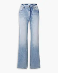 GAUCHERE Halbhohe Jeans mit geradem Bein Blau