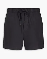 James Perse Chino-Shorts aus Baumwoll-Oxford Blau