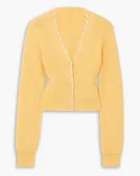 Jacquemus Lazo Cardigan aus Strick Gelb