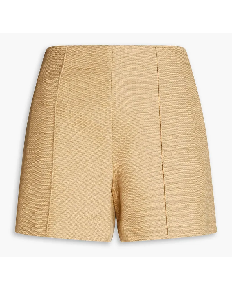 Vince Shorts aus einer Baumwoll-Leinenmischung Neutral