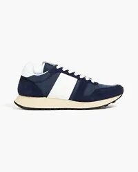 Paul Smith Sneakers aus Veloursleder, Leder und Shell Blau