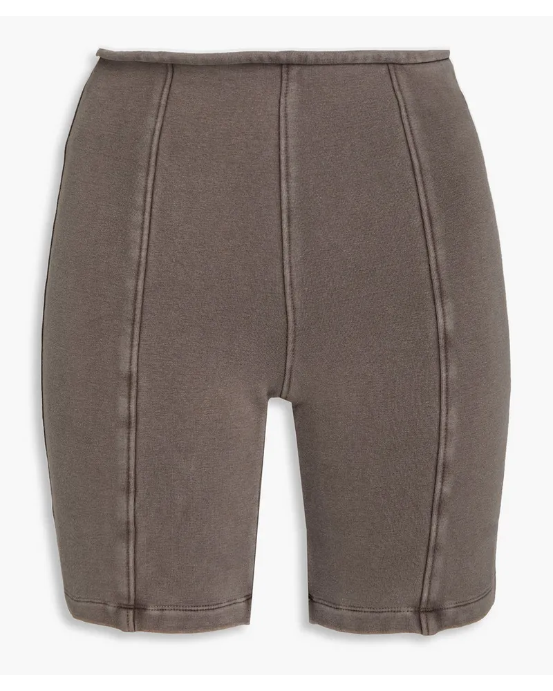 Alexander Wang Shorts aus Frottee aus einer Baumwollmischung Neutral