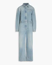 Loulou Studio Panay Jumpsuit aus Denim Blau