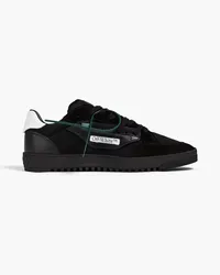 OFF-WHITE 5.0 Sneakers aus Veloursleder, Leder und Canvas Schwarz