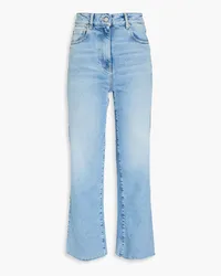 IRO Hoch sitzende Jeans mit geradem Bein Blau