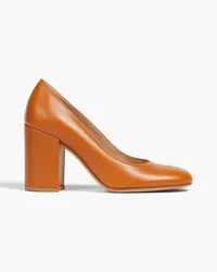 Gianvito Rossi Adelle Pumps aus Leder Braun