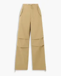 Dion Lee Toggle Parachute Cargohose mit geradem Bein aus Twill aus einer Baumwollmischung Neutral