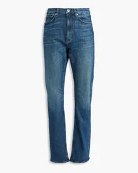 Rag & Bone Fit 4 Jeans aus Denim mit Sitzfalten Blau