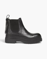 RED Valentino Chelsea-Boots aus Leder Schwarz