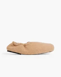 KHAITE Logan Ballerinas aus Kaschmir Neutral