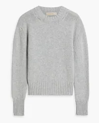 &Daughter Melierter Pullover aus Wolle Grau