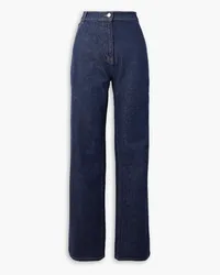 Magda Butrym Hoch sitzende Jeans mit weitem Bein Blau