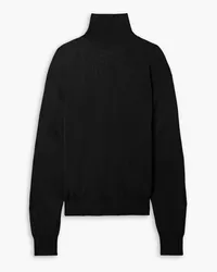 KHAITE Paco Rollkragenpullover aus Strick Schwarz