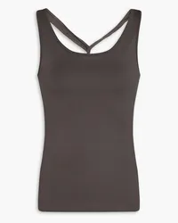 BITE Studios Tendu Tanktop aus Stretch-Baumwoll-Jersey Grau