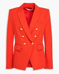 Veronica Beard Miller doppelreihiger Blazer aus Crêpe Rot