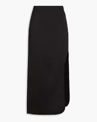 By Malene Birger Wick Midirock aus Duchesse-Satin Schwarz