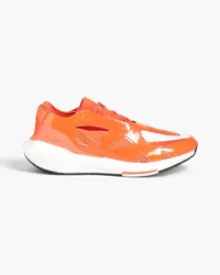 adidas Ultraboost Sneakers aus Mesh und beschichtetem Leder Orange