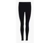 Leggings aus Stretchmaterial mit Pikeemuster