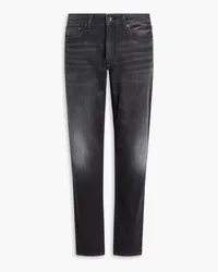 Rag & Bone Fit 3 Jeans aus Denim mit Sitzfalten Schwarz