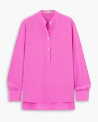 Stella McCartney Eva Bluse aus Crêpe de Chine aus Seide Pink