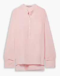 Stella McCartney Eva Bluse aus Crêpe de Chine aus Seide Pink