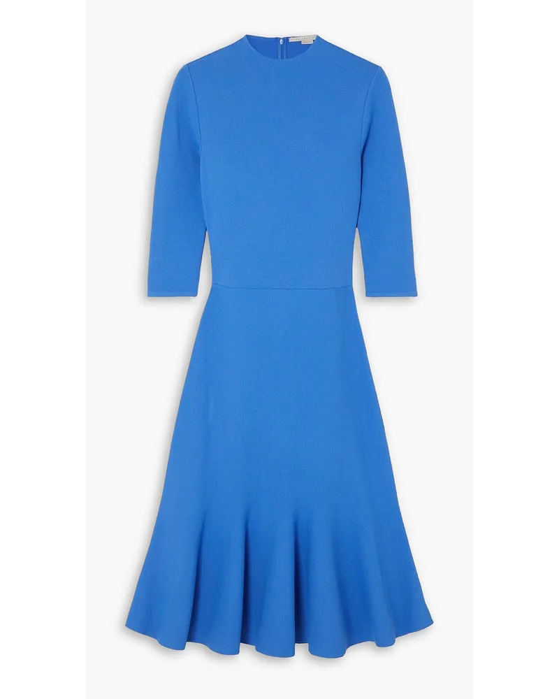 Stella McCartney Strickkleid mit Falten Blau