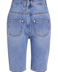 Balmain Jeansshorts Blau