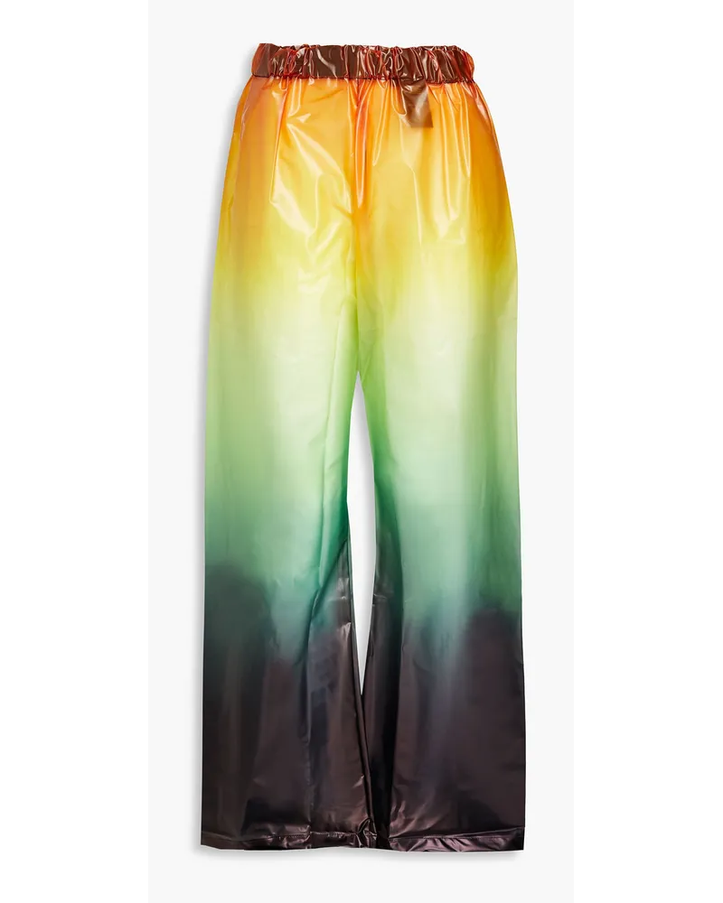 Stine Goya Hose mit geradem Bein aus TPU mit Farbverlauf Bunt