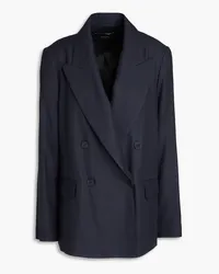 Joseph Jaden doppelreihiger Blazer aus Twill Blau