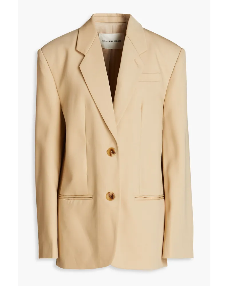 By Malene Birger Rosettan Blazer aus Wolle Neutral